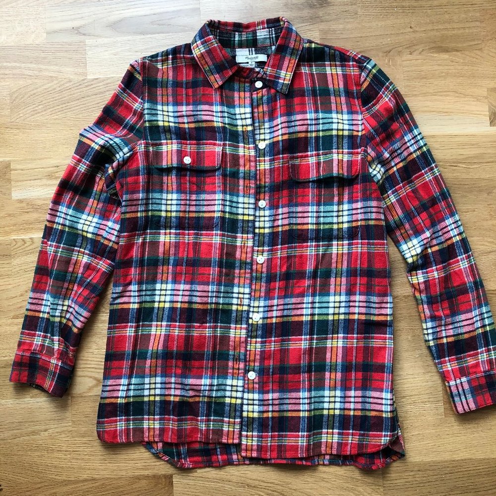 Madewell Red Flannel